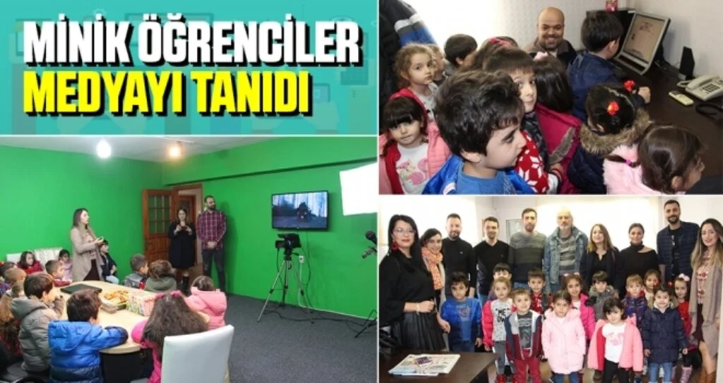 Minik Öğrenciler Medyayı Tanıdı