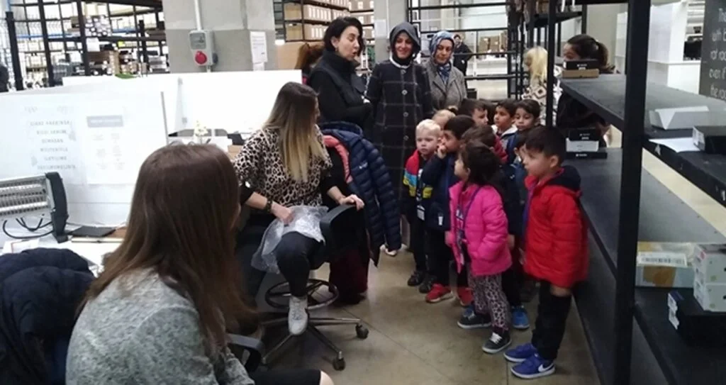 Miniklerden 'yerli teknoloji' ziyareti