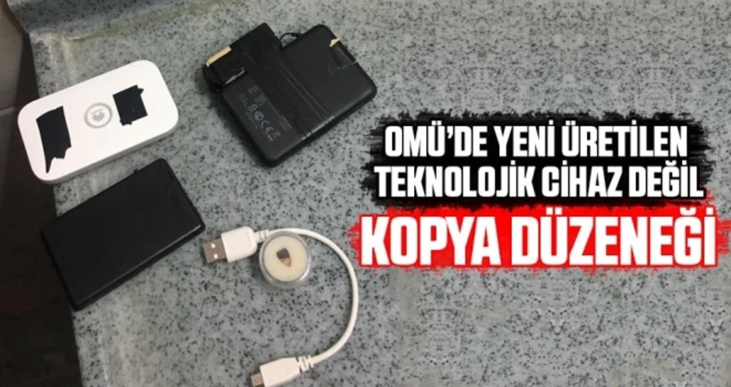 OMÜ'de Kopyacılar Güvenliğe Takıldı