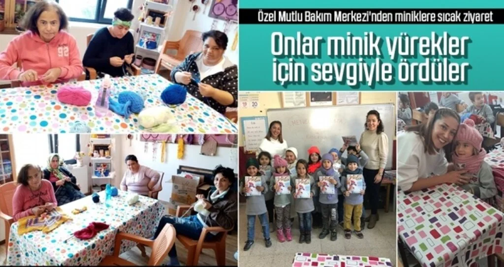 Onlar minik yürekler için sevgiyle ördüler