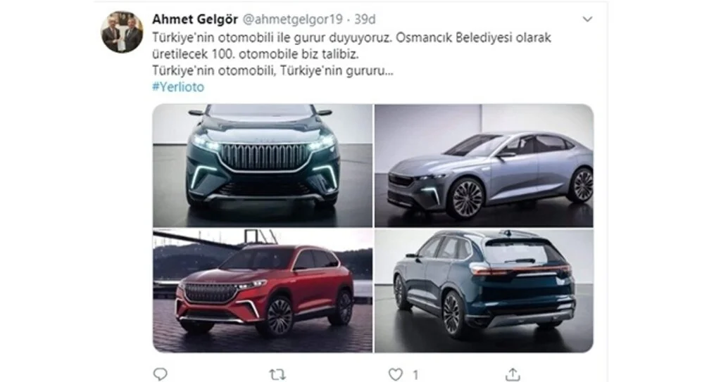 Osmancık da TOGG istedi