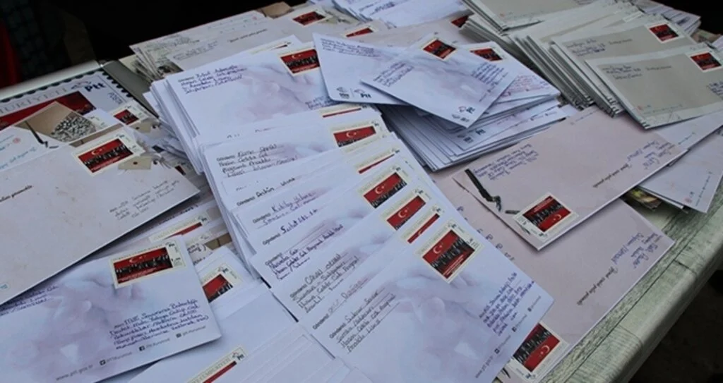 Salıpazarı'ndan 'Barış Pınarı’na 2 bin mektupla destek
