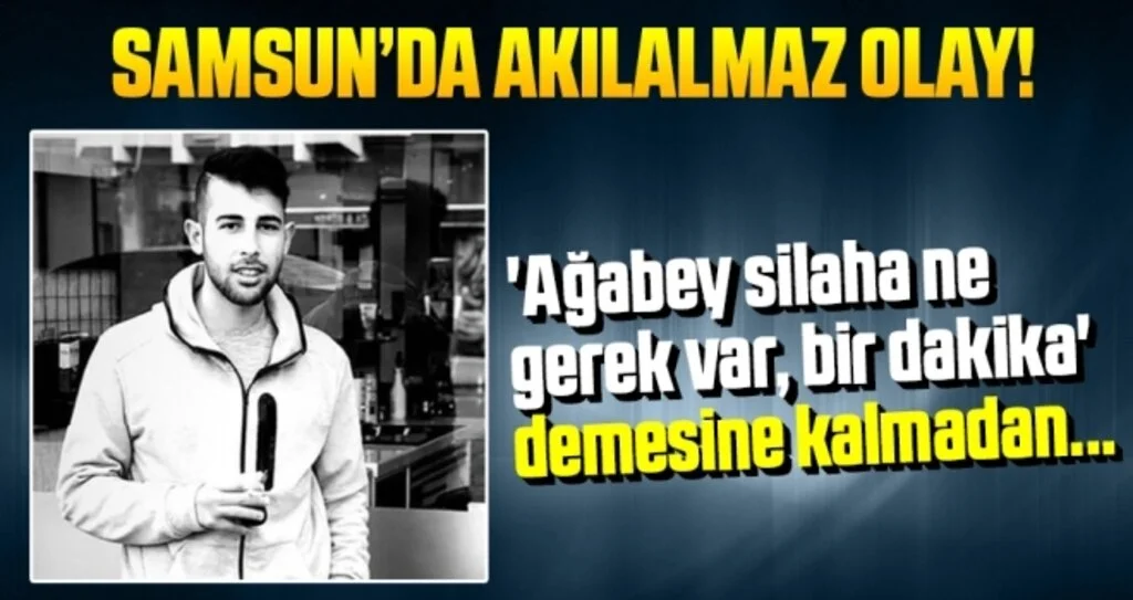 Samsun'da Akılalmaz Olay!