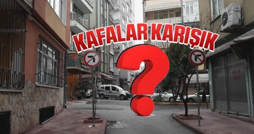 Samsun'da Kafaları Karıştıran Tabela
