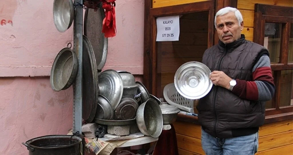 Samsun'da Kalaycılığın son ‘Usta’sı