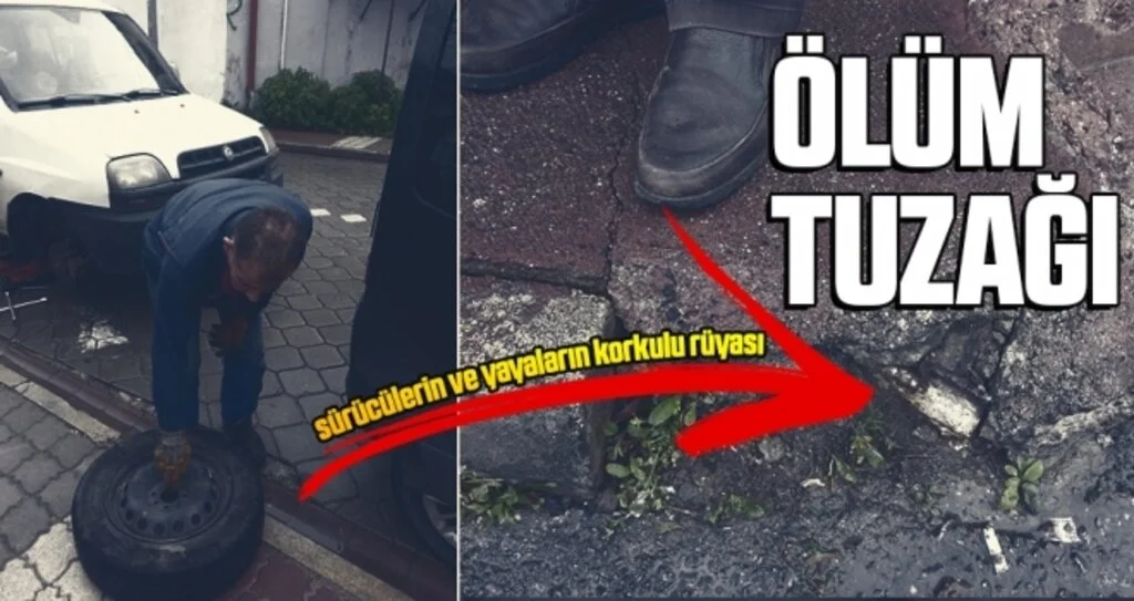 Samsun'da Ölüm Tuzağı