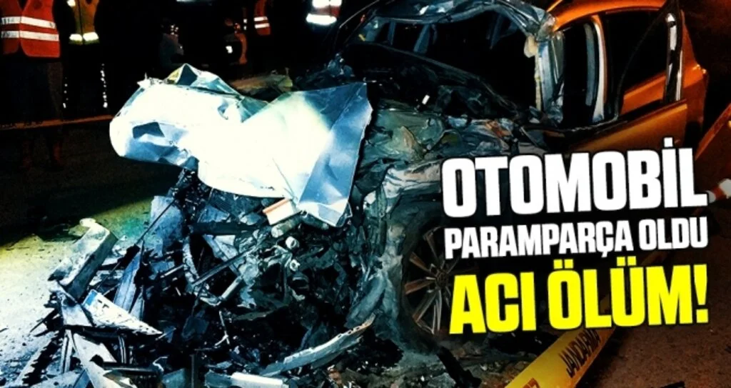 Samsun'da Otomobil park halindeki tırın altına girdi: 1 ölü