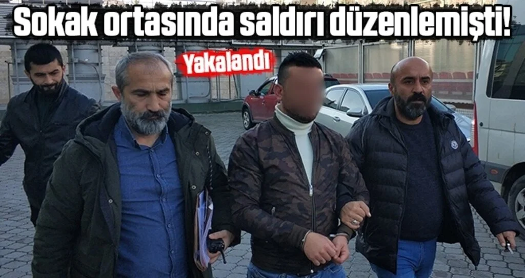 Samsun'da Silahlı Saldırgan Yakalandı