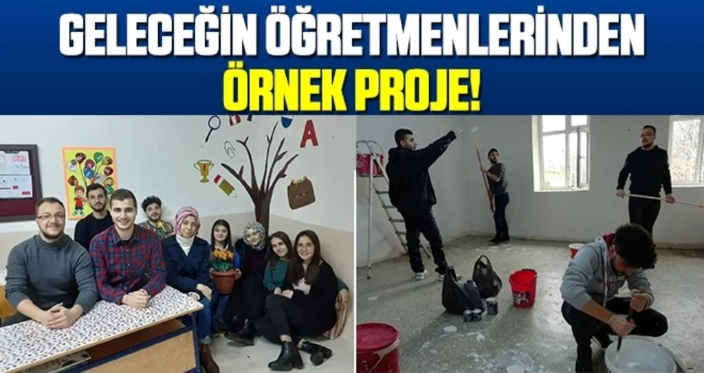 Samsun'da Üniversite öğrencileri sınıf yeniledi