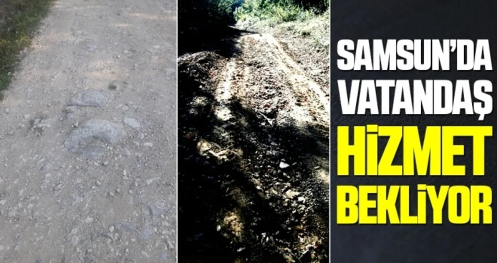Samsun'da Vatandaş Hizmet Bekliyor 