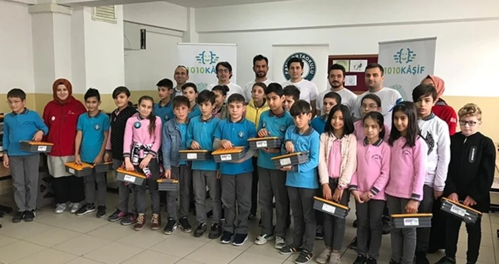 Samsunlu öğrenciler 1010 kâşif arasına katıldı