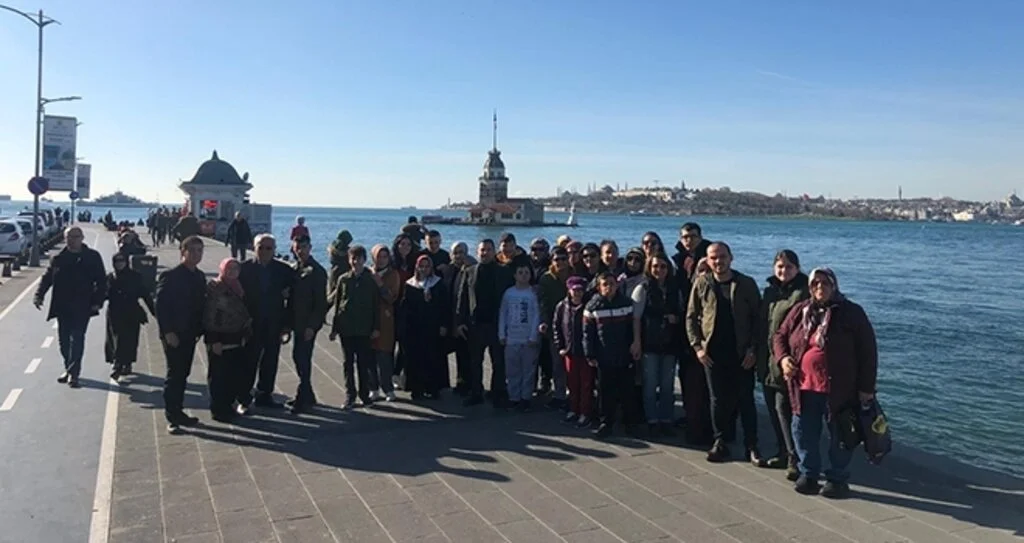 Samsunlu özel çocuklar İstanbul'u gezdi