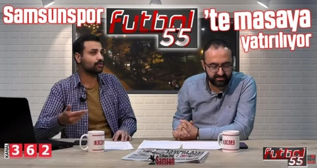Samsunspor Futbol 55'te masaya yatırılacak
