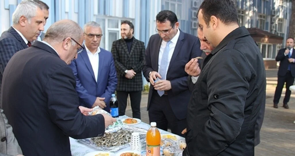 SASKİ'de Hamsi Etkinliği