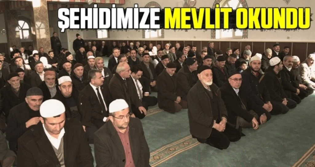 Şehit Kemal Sayar için mevlit okundu