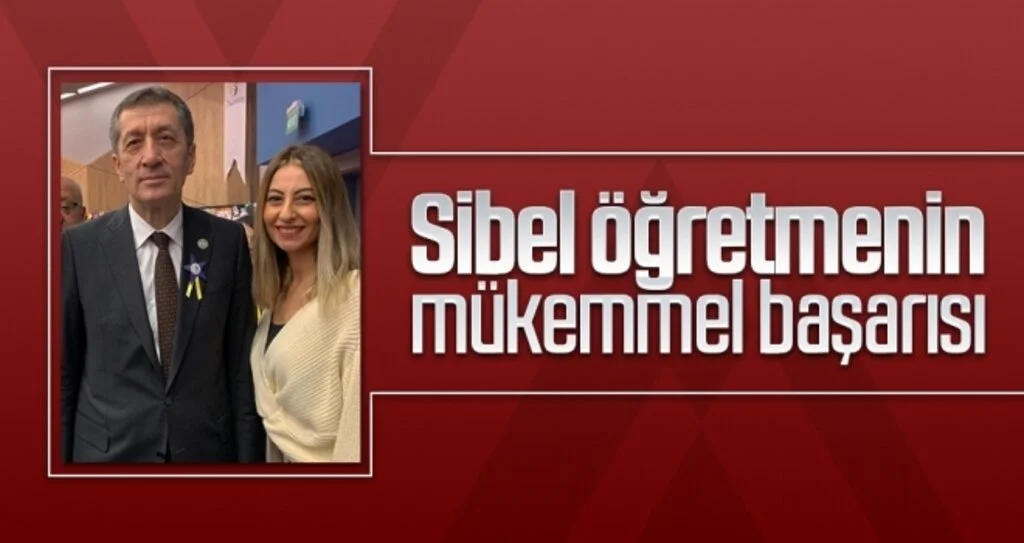 Sibel öğretmenin mükemmel başarısı