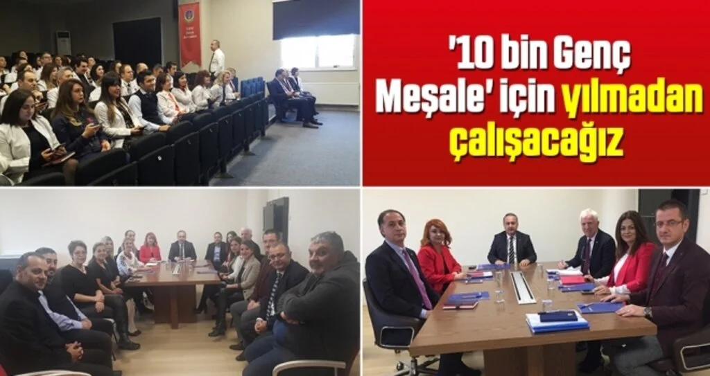 TED Genel Başkanı Pehlivanoğlu: '10 bin Genç Meşale' için yılmadan çalışacağız 