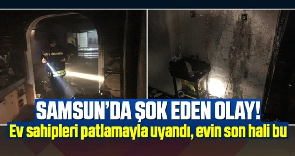 Televizyon Tüpü Patladı Mahalleli Bomba Sandı