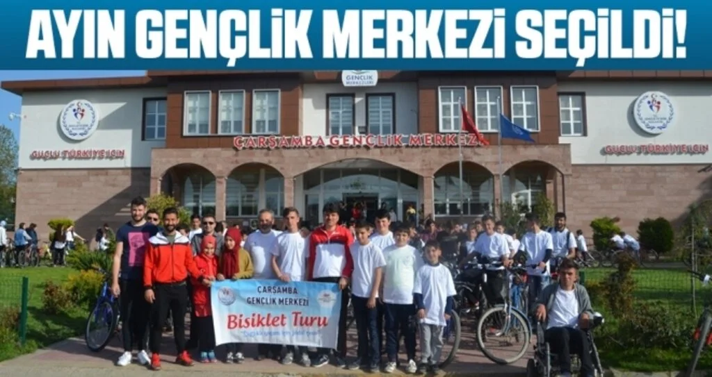 Türkiye'de ayın gençlik merkezi 'Çarşamba Gençlik Merkezi'