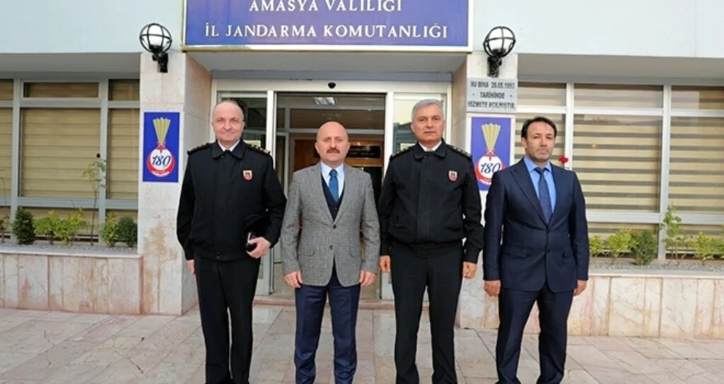 Vali Varol'dan  jandarmaya ziyaret