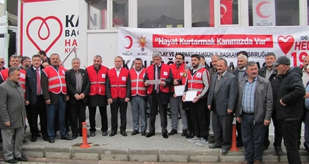 Vezirköprü'de kan bağışı kampanyası