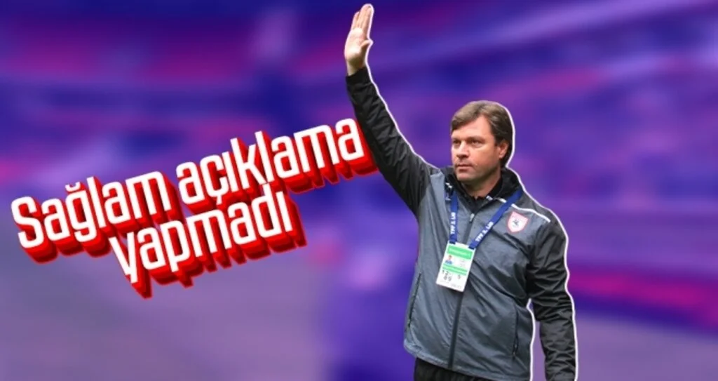Yılport Samsunspor Teknik Direktörü Ertuğrul Sağlam Açıklama Yapmadı
