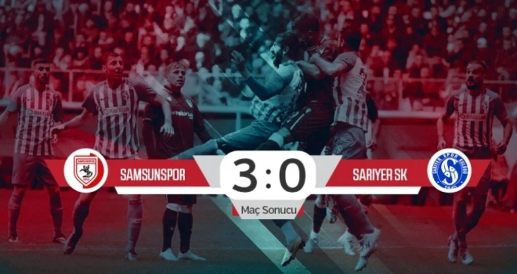 Yılport Samsunspor:3 Sarıyer:0 (Maç Sonucu)