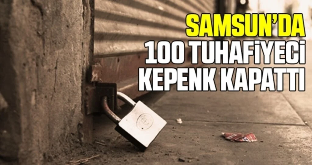 100 Tuhafiyeci Kepenk Kapattı 