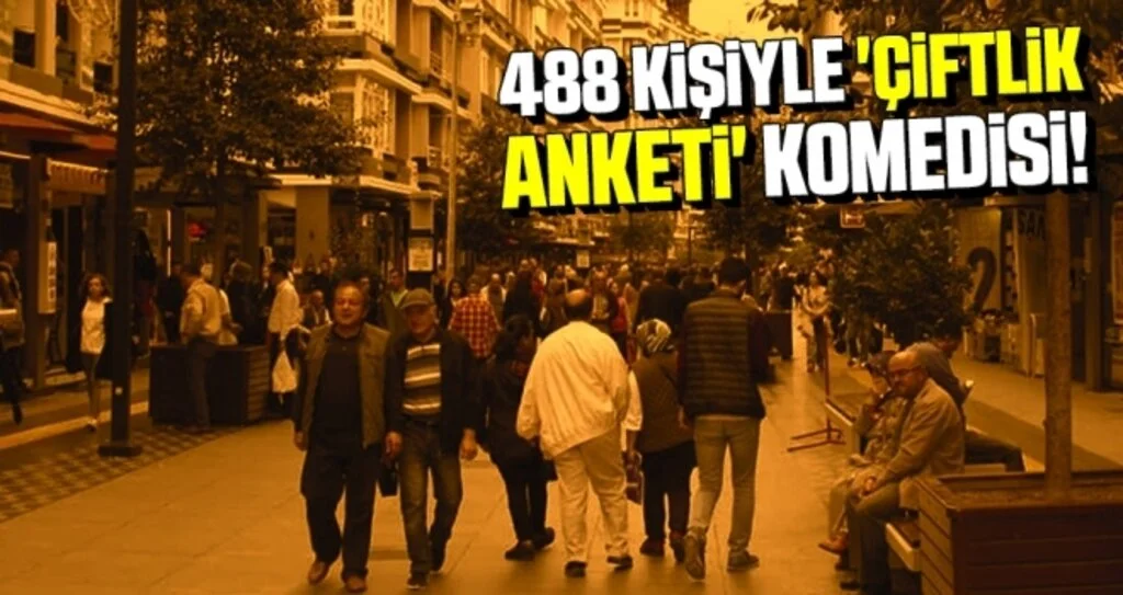 488 Kişiyle 'Çiftlik Anketi' Komedisi!