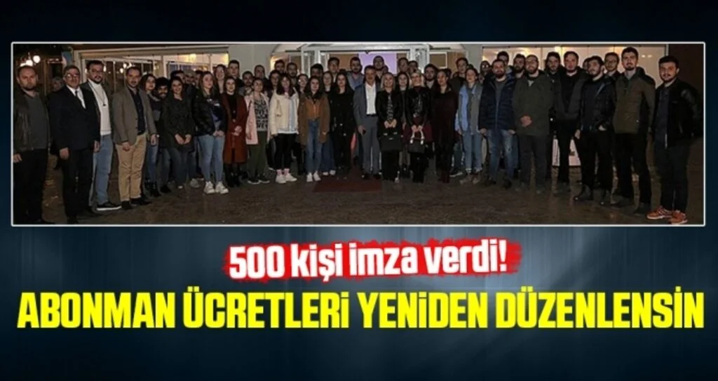 'Abonman Ücretleri Yeniden Düzenlensin'