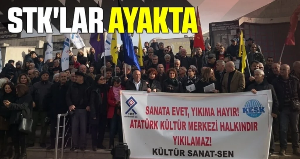 AKM İçin STK'lar Ayakta