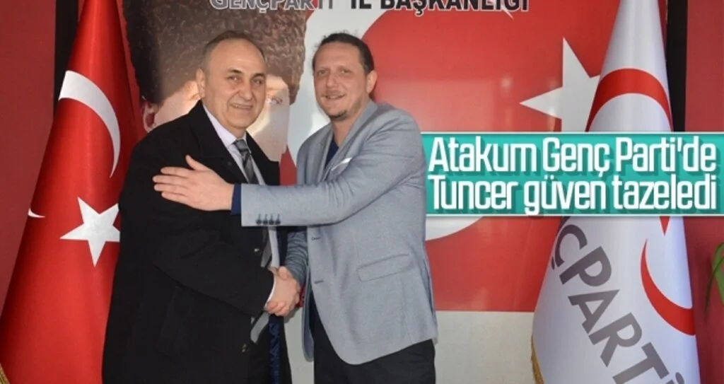 Atakum Genç Parti'de Tuncer güven tazeledi