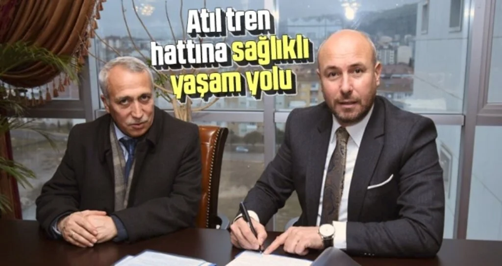 Atıl Tren Hattına Sağlıklı Yaşam Yolu