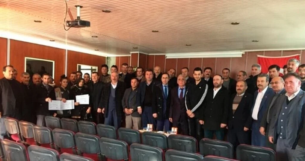 Ayvacık'ta Kursiyerlere Sertifika