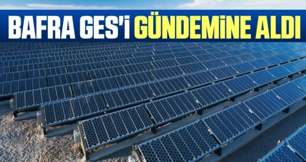 Bafra GES'i Gündemine Aldı