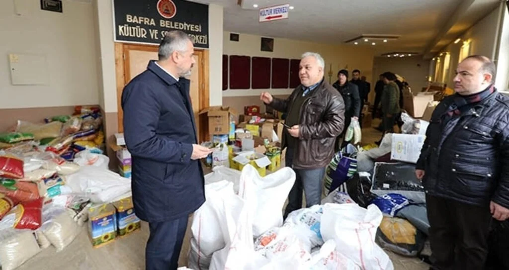Bafra seferber oldu