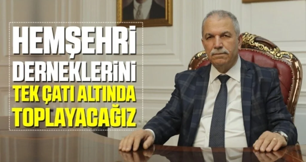 Başkan Demirtaş: Hemşehri derneklerini tek çatı altında toplayacağız