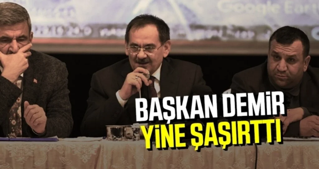 Başkan Demir Yine Şaşırttı