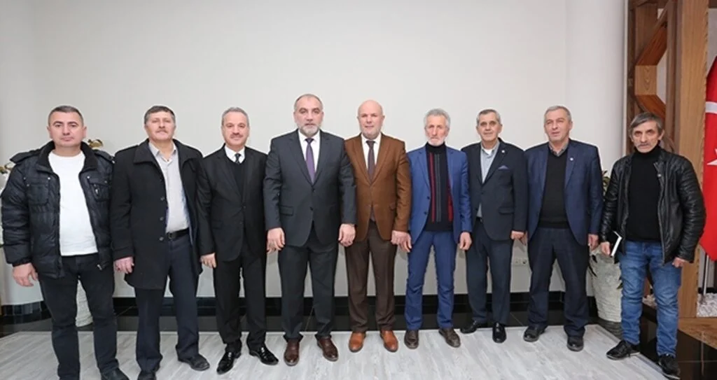 Başkan Sandıkçı’ya Canikli Muhtarlardan Teşekkür