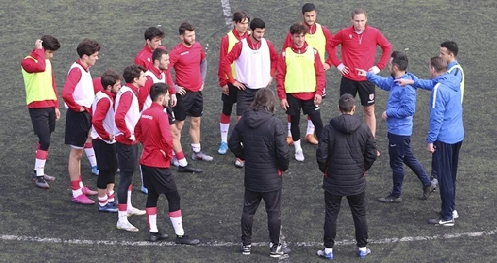 Belçikalı Ekip Yılport Samsunspor U19'un İdmanında