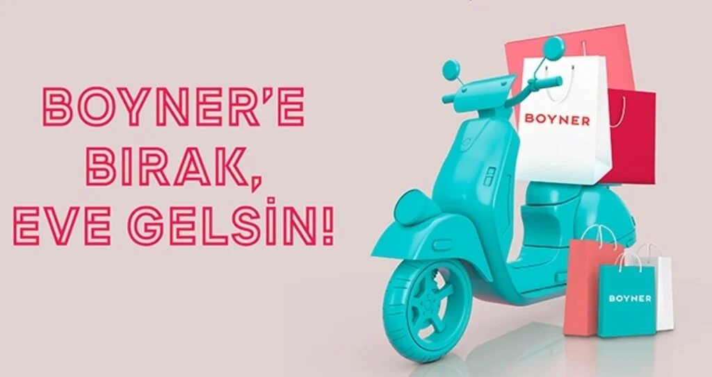 Boyner'den Eve Paket Teslimatı
