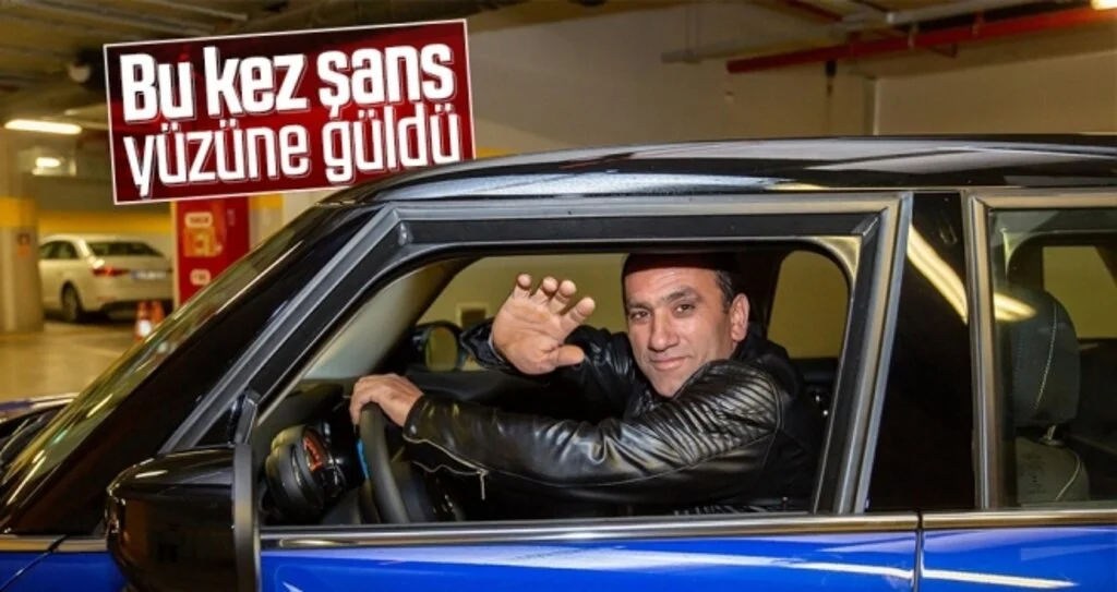 Bu kez şans yüzüne güldü