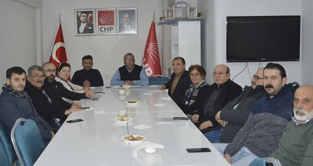 CHP Havza'da Görev Dağılımı Yapıldı