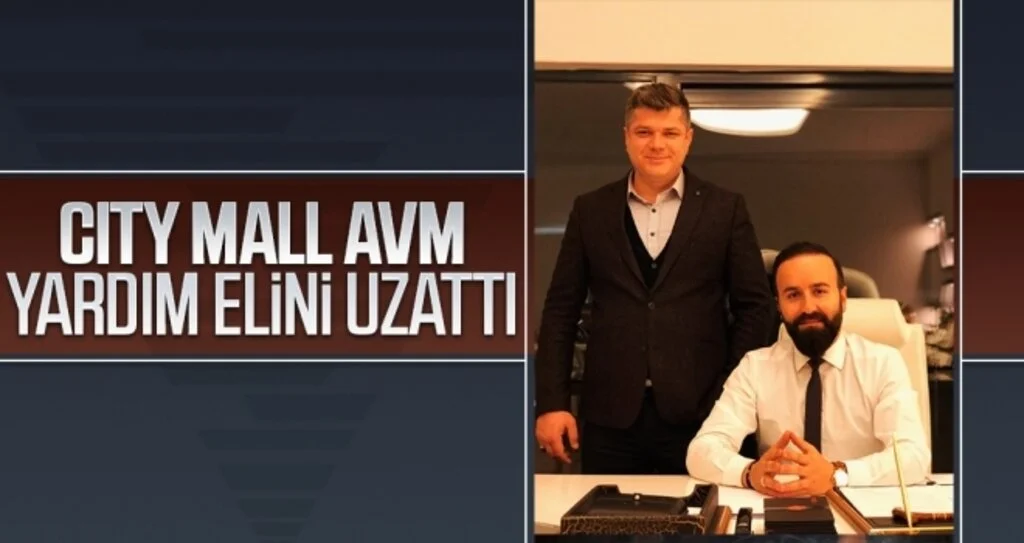 CITY MALL AVM yardım elini uzattı