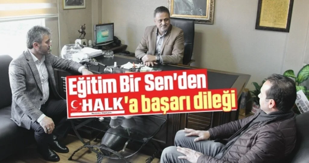 Eğitim Bir Sen'den HHALK'a Başarı Dileği
