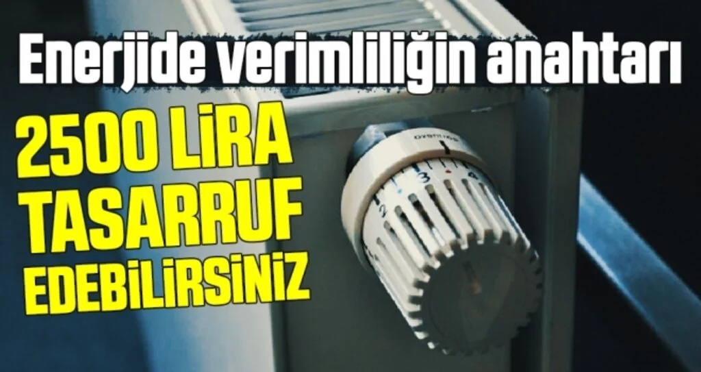 Enerjide verimliliğin anahtarı 'yalıtım ve ölçüm cihazları'