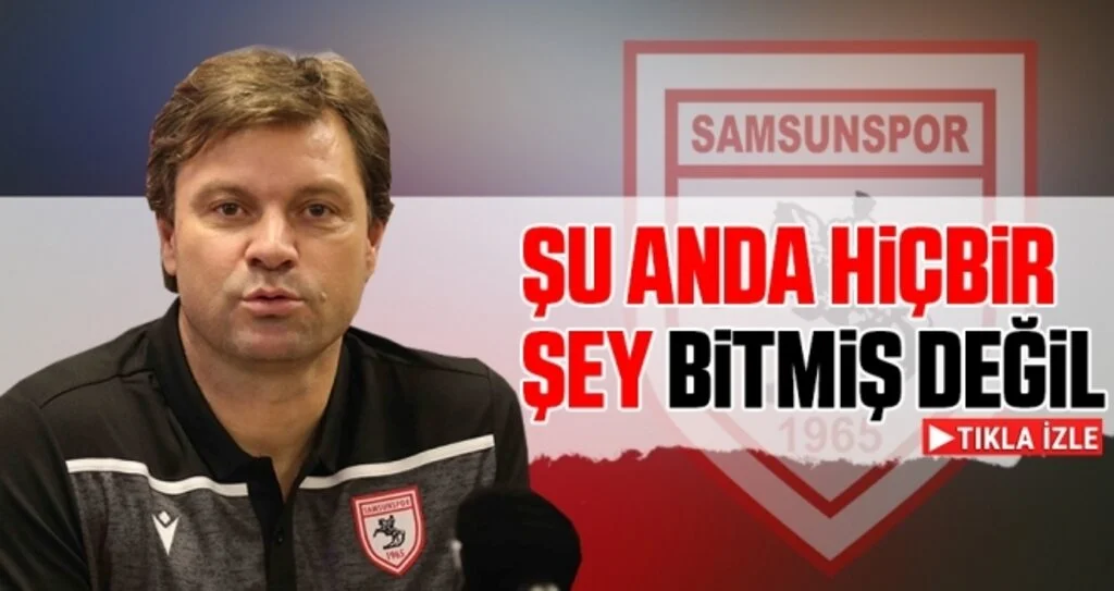 Ertuğrul Sağlam: Şu Anda Hiçbir Şey Bitmiş Değil