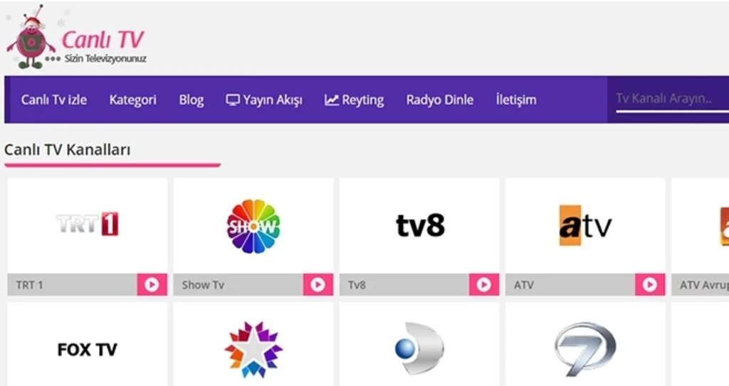 Farklı Konseptlere Kanallar İçin Canlı Tvizle – canlitv.vin