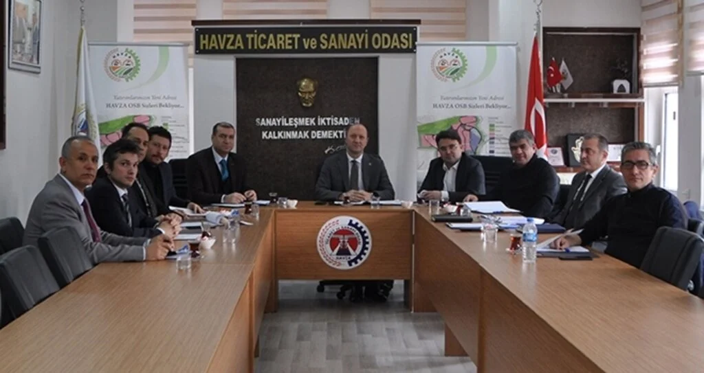 Havza'da Organize Sanayi Bölgeleri Komisyon Toplantısı yapıldı