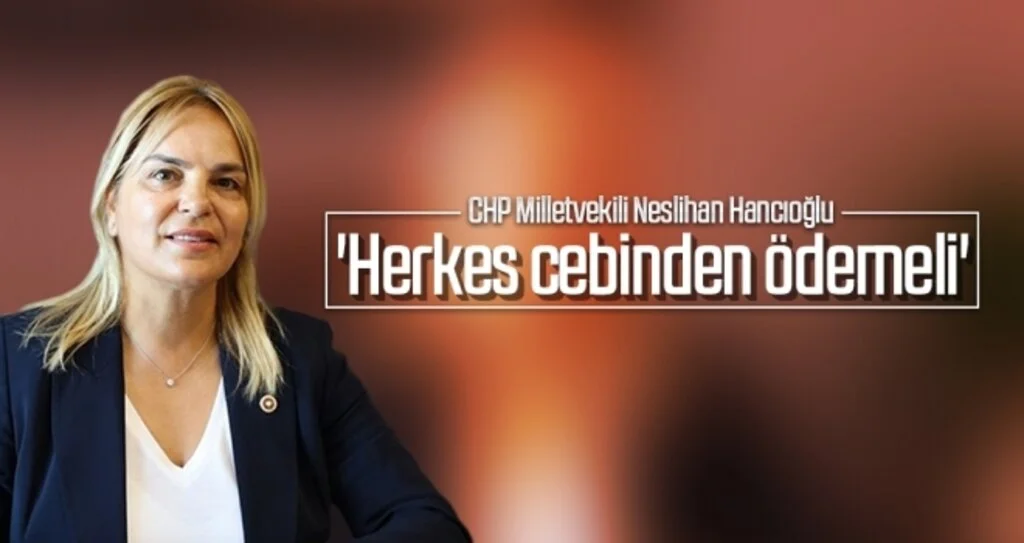 'Herkes cebinden ödemeli'
